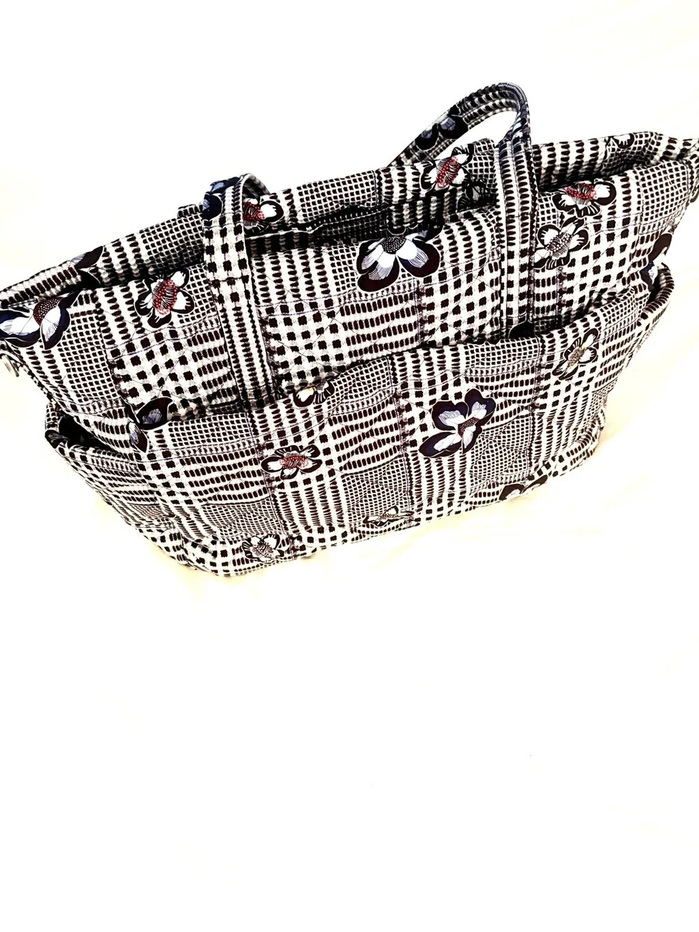 VERA BRADLEY Performance Twill Ultimate Baby Diaper Bag, Bedford Plaid